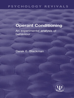 cover image of Operant Conditioning